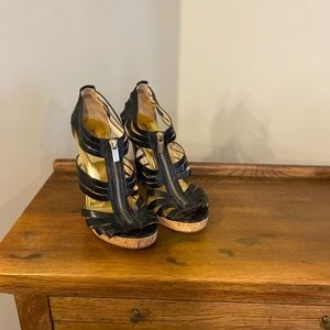 Michael Kors Zip Up Heels